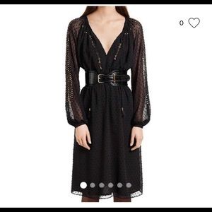 Altuzarra/Target Swiss Dot LBD w/ Tassels & Gold